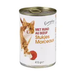 Everyday Cat Food Beef 415g