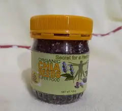 Chia seeds organics Super Food 125gr