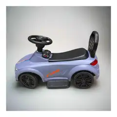 GRAY CAR RIDE ON PUSH CAR RIDE FOR KIDS