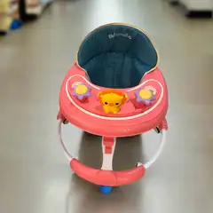 BABY WALKER PINK ACTIVITY WALKER WITH LION TOY