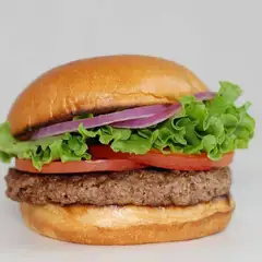 BEEF BURGER COMBO (Single Patty Beef Burger With Fries)