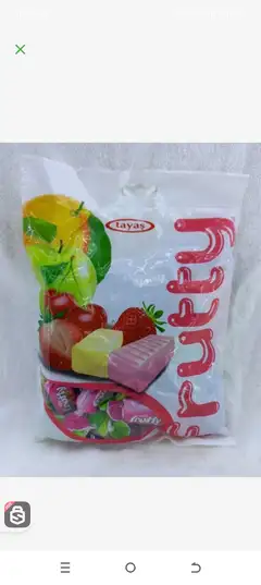 Tayas fruitty Assorted Candy parket of 325 gr