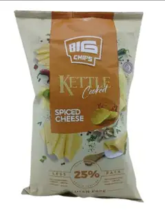 Big Chips kettle cooked spice cheese 115gr