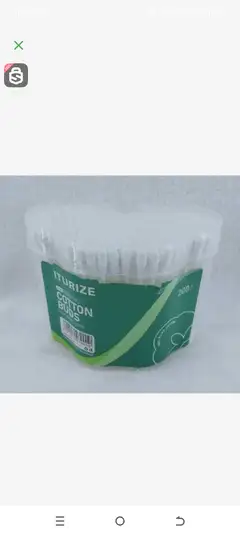 Iturize 100% pure cotton buds 200pcs