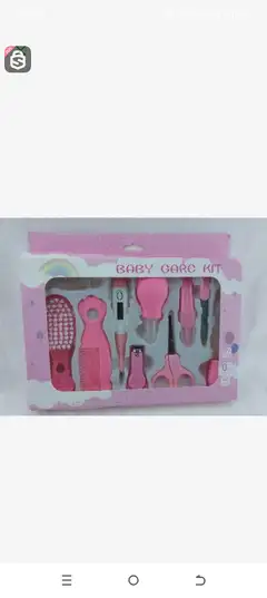 Pink baby care kits 9pcs
