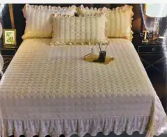 Embroider Bed cover