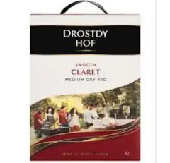 Drostdy-Hof Claret 5L.meduim Dry wine with 12.5%Alc