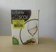 La table D'Oscar white Dry wine 5L with 12%Alc
