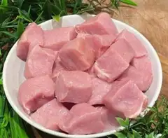 Pork diced (cubed)1/2kg