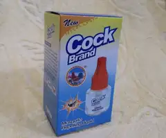 Cock brand mosquito repellent liquid 45ml