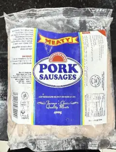 Meaty Pork Sausages 400g
Farmers Choice Meaty Pork Sausages 400g