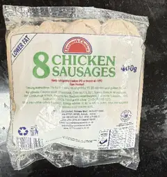 Farmers Choice Chicken Sausages 400g (8pcs)