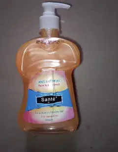 Sante liquid soap 500ml
Anti Bacterial hand and Body wash