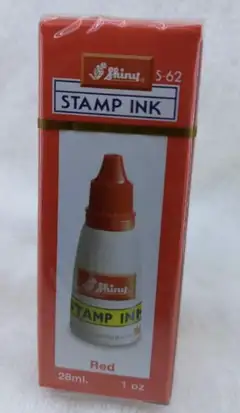 Red Stamp ink 28ml