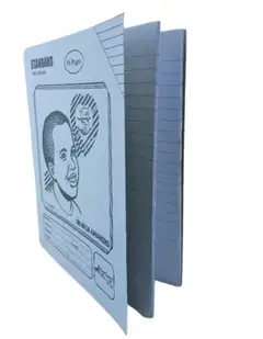 Covered Exercise Notebook Squared