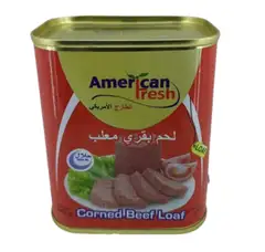 American Fresh Corned Beef Loaf 340gr