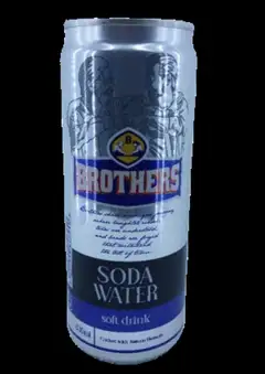 Brothers Soda Water Soft Drink 330 ml
