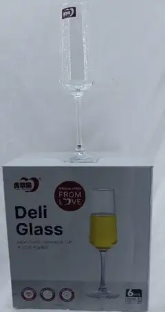 Deli Champagne Glasses 6pcs