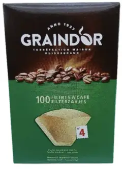 GRAINDOR 100pcs Coffee Filters