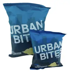 Urban bites potato crisps salt n' vinegar 120g