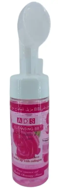 ADS Cleansing BB Rose essence oil Bubble Cleansing Foam 8 in 1 150ml