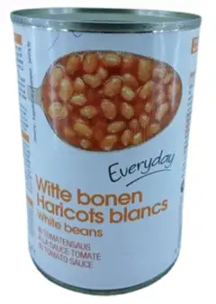 Everyday White Beans in tomato sauce 40Ogr