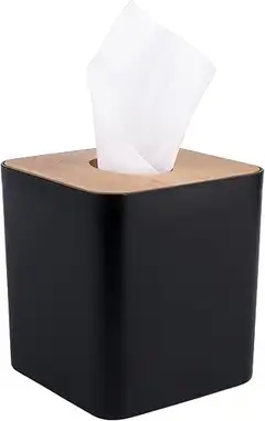 Tissue Box Bamboo Lid 23GA02-277