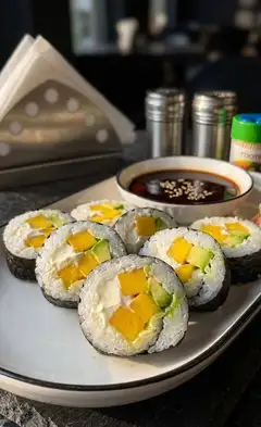 Vegan Dragon roll