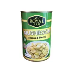 Royal Arm Mushroom (pieces & stems) 400G