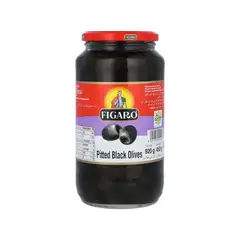Figaro Pitted Black Olives 920g