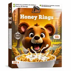 Lino Honey Rings 250G