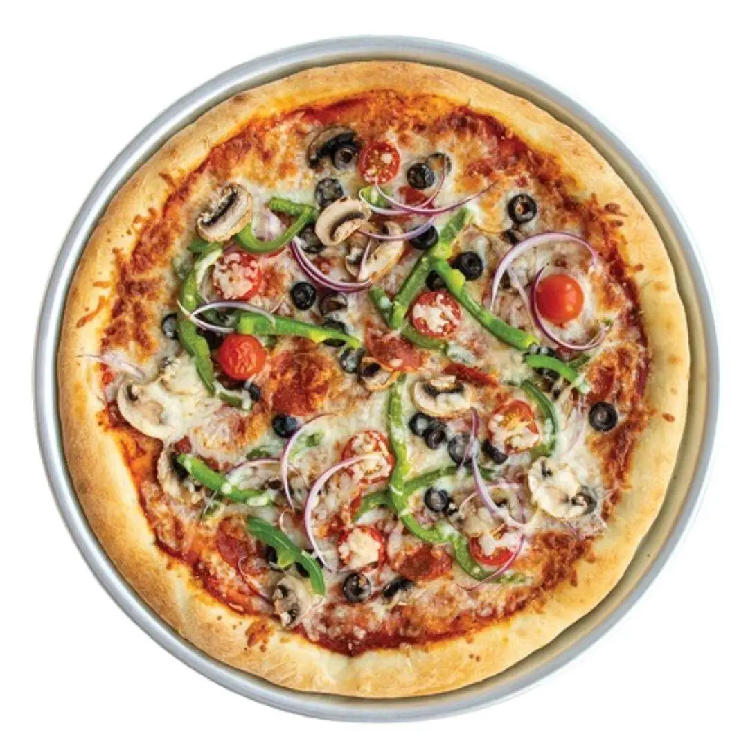 VEGGY SUPREME PIZZA LARGE(Tomatoes, White Onions, Green Pepper, Mushrooms,Pinapple & Cheese)