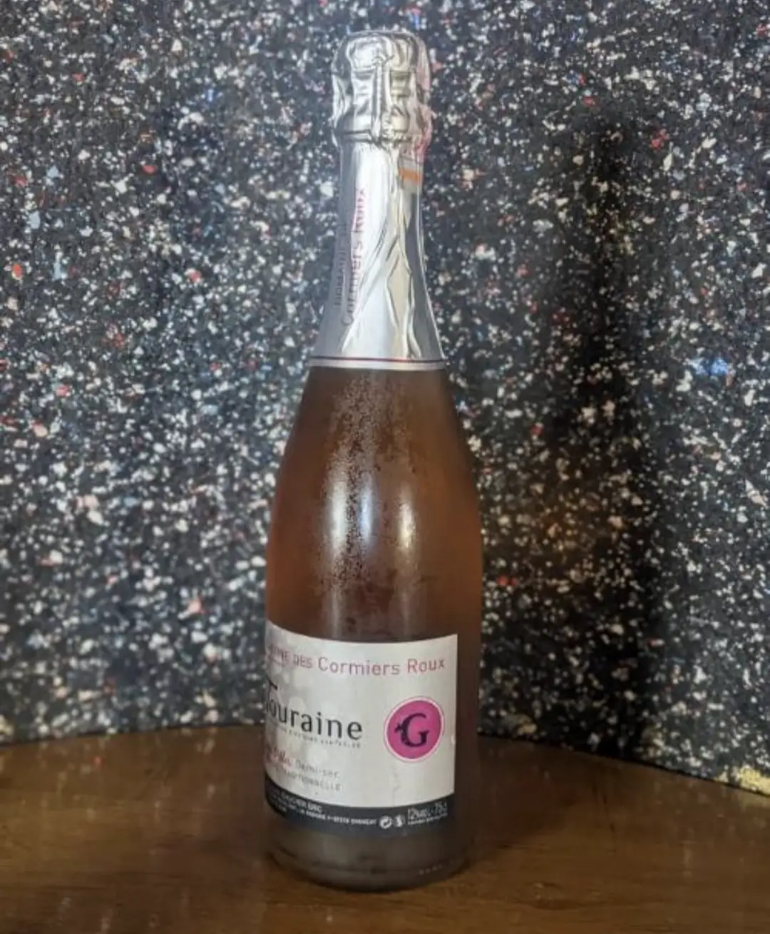Touraine Rose brut 75cl. Dry wine with 12%Alc