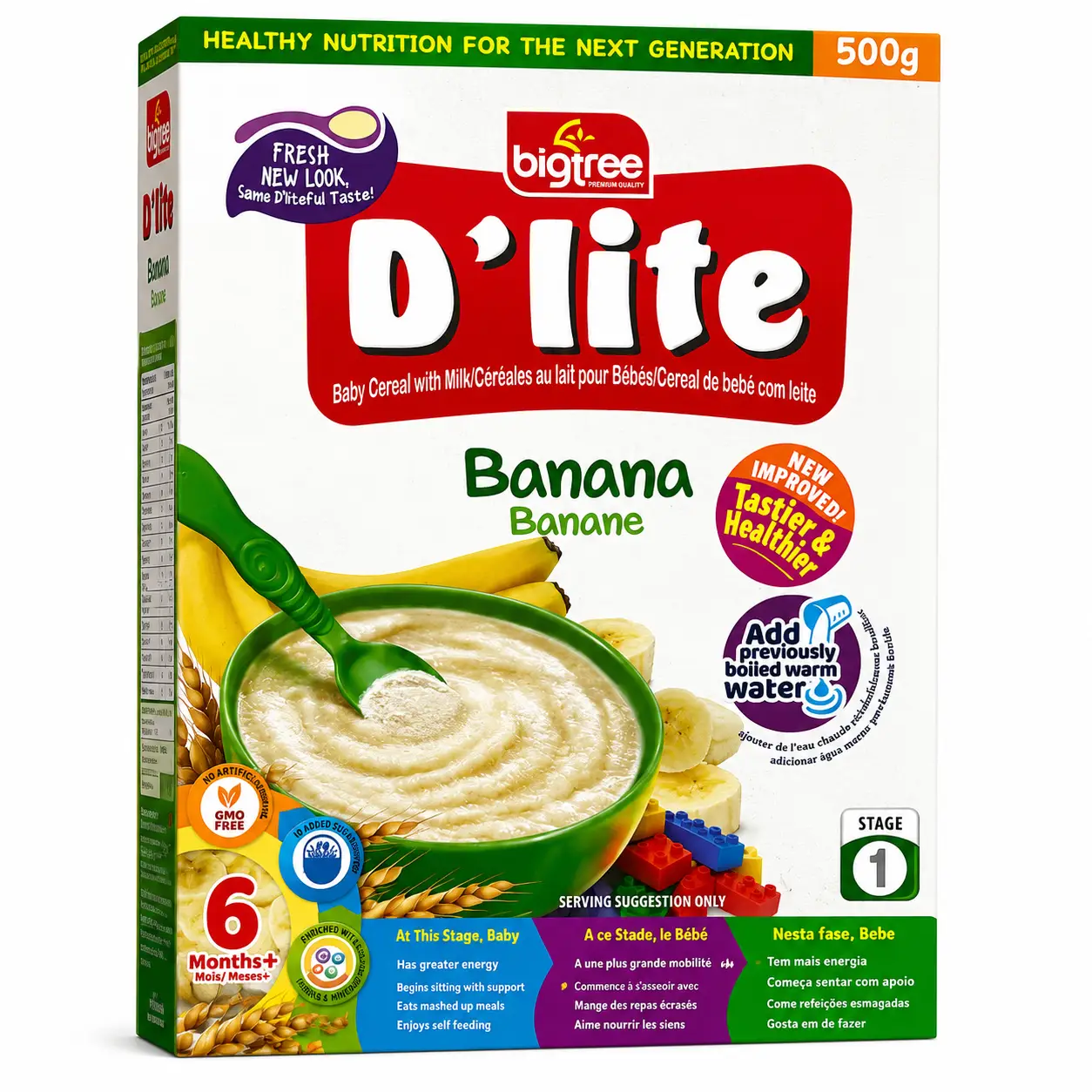 Bigtree D Lite Banana 500G