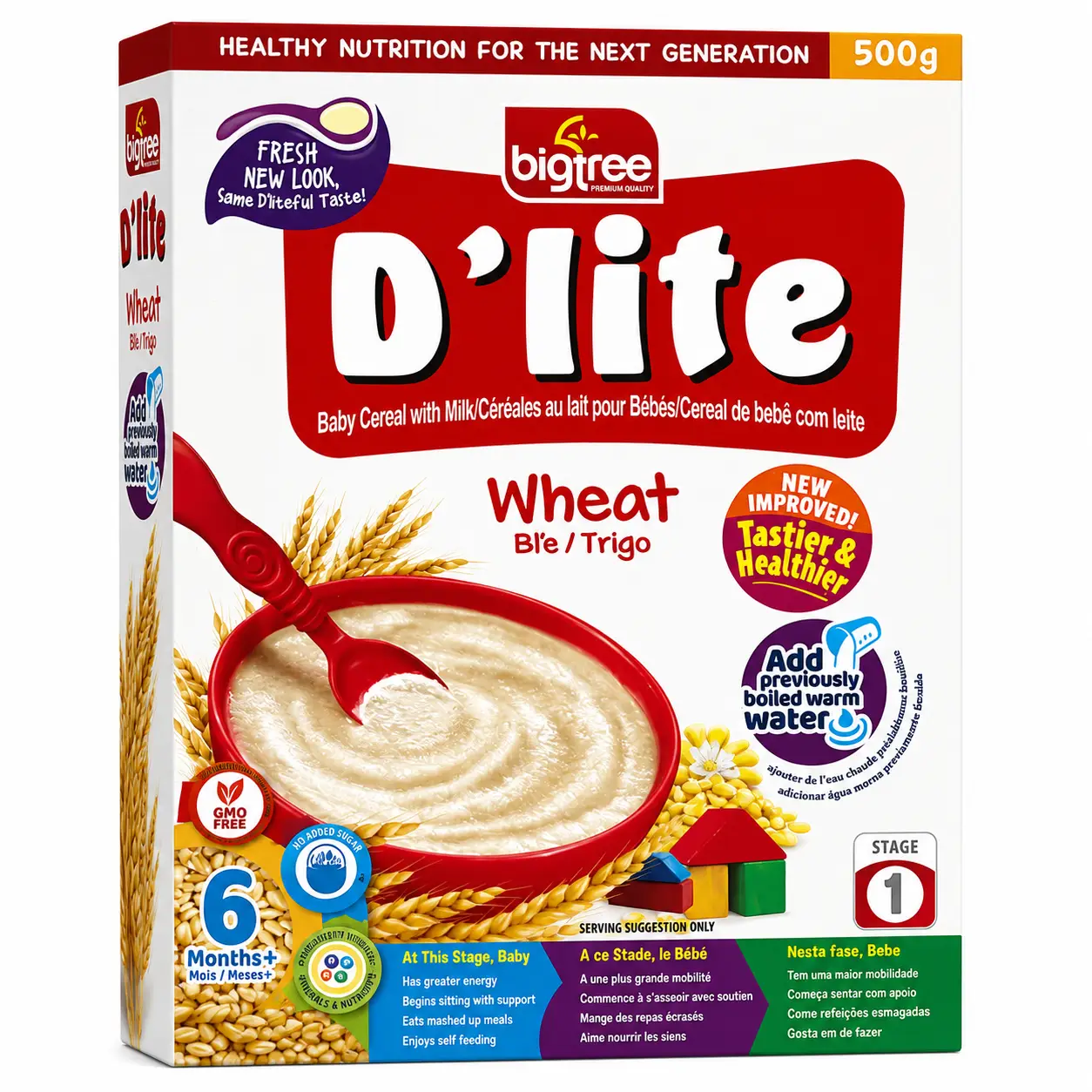 Bigtree D Lite Wheat 500G