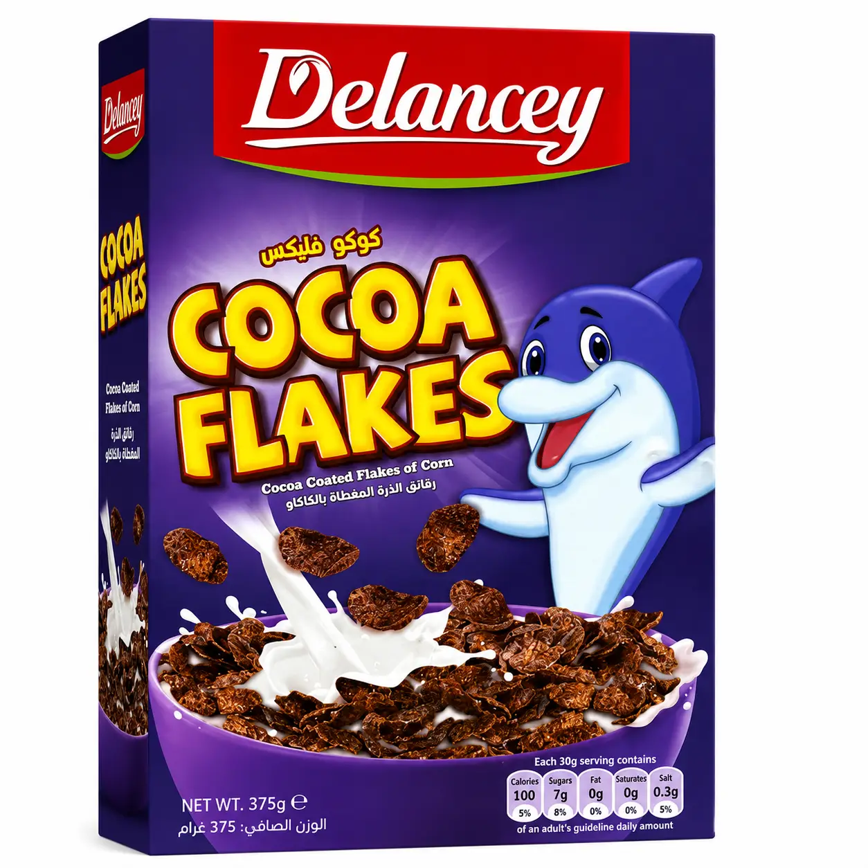 Delancey Cocoa Flakes 375G