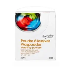 Everyday Washing Powder. Whites & Colors Laundry Detergent