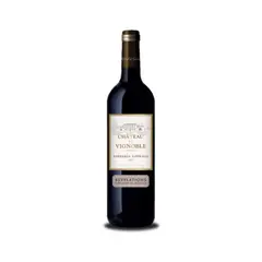 VIN DE BORDEAU CHATEAUX AU VIGNOBLE ROUGE