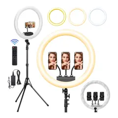 RING FULL LIGHT WITH SAND ADJUSTABLE COLOR TEMPERATURE