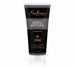 Shea moisturizer bamboo charcoal body scrub
