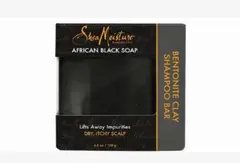 Shea moisturizer African black shampoo bar soap