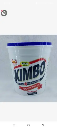 Bidco kimbo pure vegetables fat 500gr