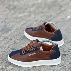 Men's Timberland Two-Tone Leather Sneakers