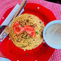 Beef Rice Pilau & Coleslaw