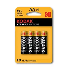 KODAX XTRALIFE ALK AA4 BATTERY
