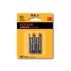 KODAK XTRALIFE ALKALINE AA2 BATTERY