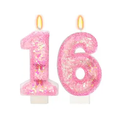 Candle for Birthday in Number JX-16