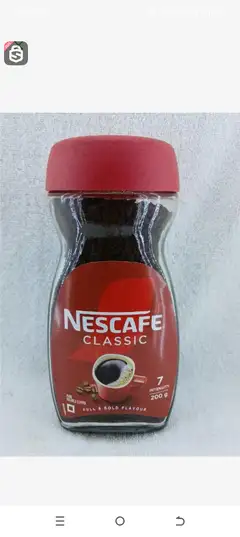 Nescafe classic pure solubre coffee 7intensity