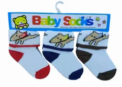 Baby socks super stretch fit 0-12 months pair