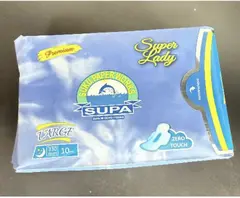 supa sanitary pads
330mm 10pieces